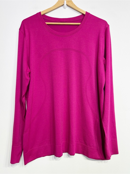 Tops - Lululemon Swiftly Relaxed Long-Sleeve Shirt Ripened Raspberry